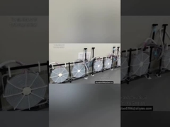 400V 3P 24KW Spulenförmige PTFE-Heizung mit Rahmen SUS316 Rohr Außenabdeckung PTFE für chemische Flüssigkeiten