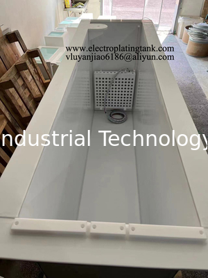 2000*500*1000MM Inner PTFE Outside Stainless steel Elektropolishing Tank mit PTFE Heater